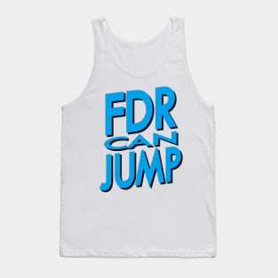 FDR Can Jump (Blue) Tank Top